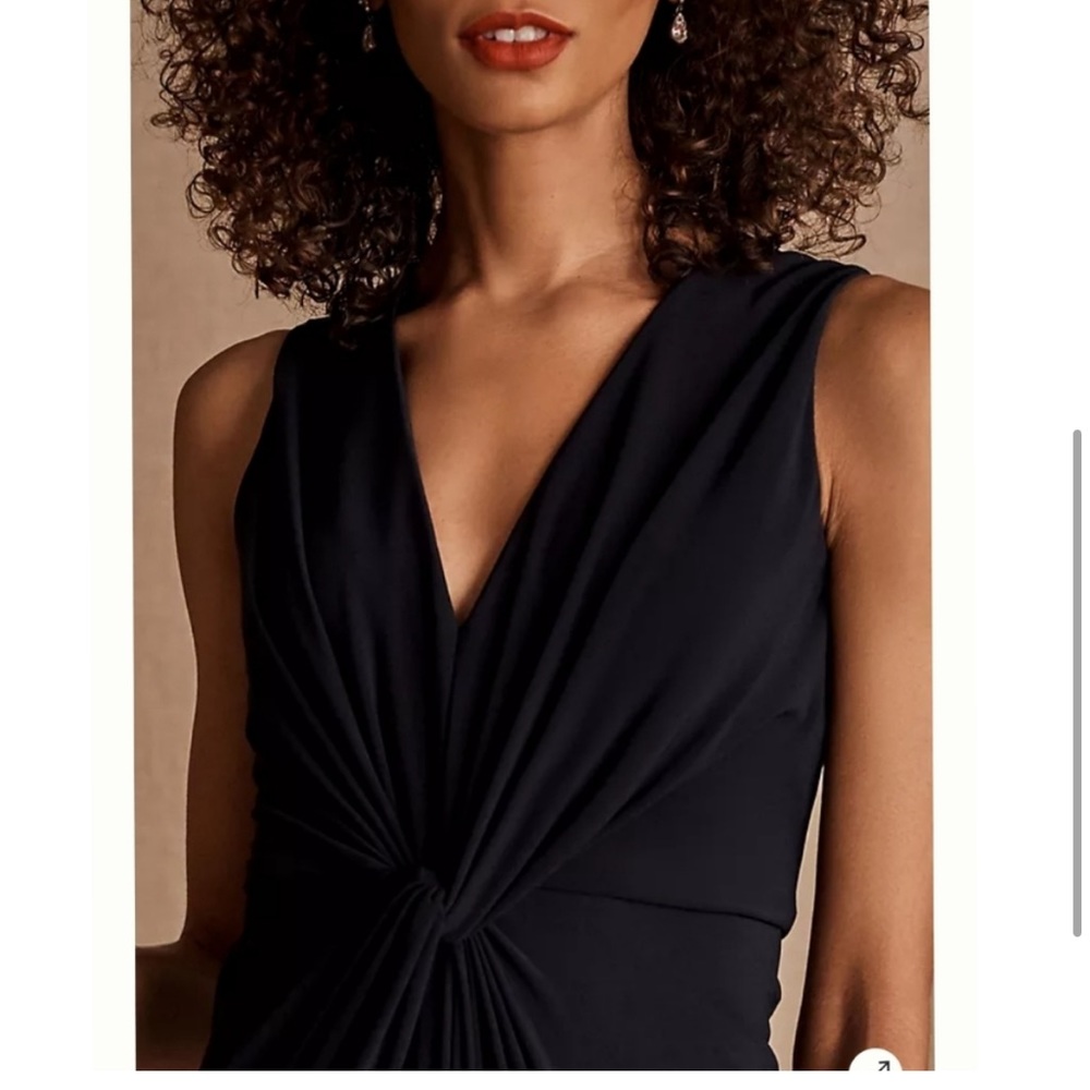 BHLDN Cortine Black maxi Dress size 4 - Picture 6 of 15